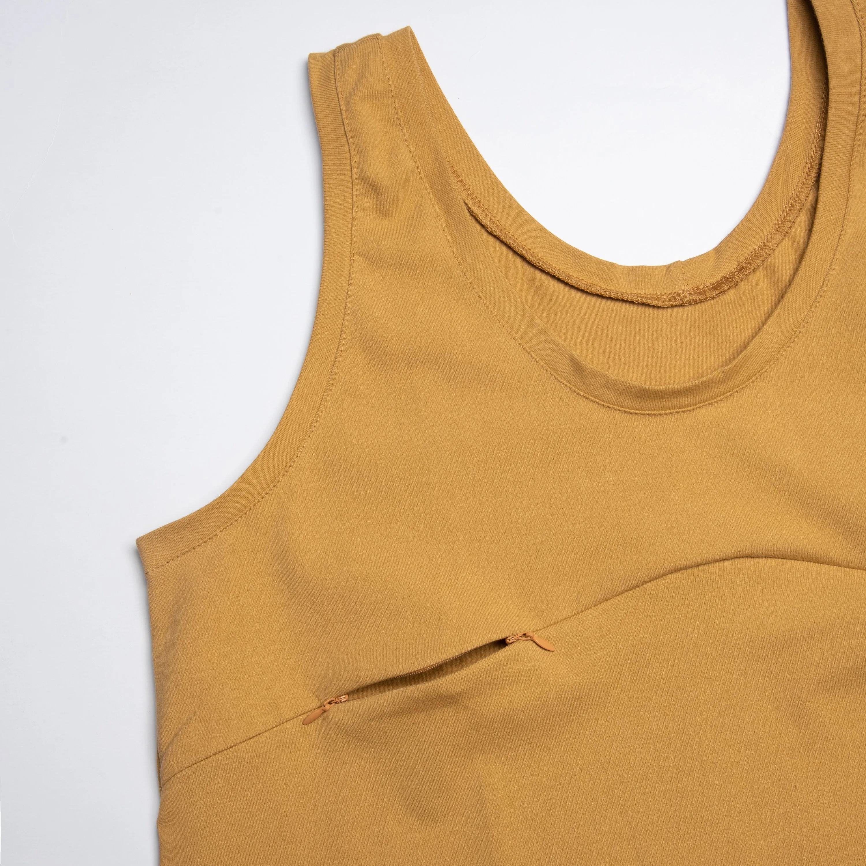 SMALL - OR camisole boyfriend 3 en 1 maternité, allaitement, postpartum - Léger défaut  ( #réf 334 )
