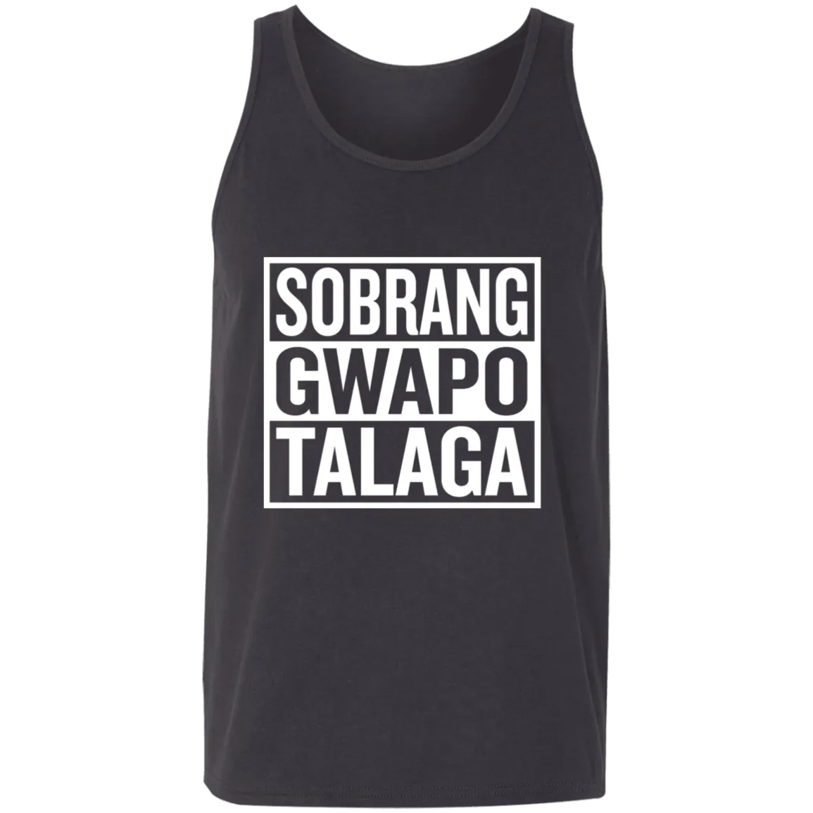 Sobrang Gwapo Talaga Unisex Cotton Tank Top