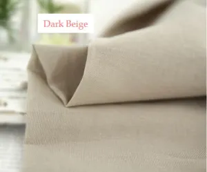 Solid Cotton Gauze - Dark Beige, Sky Blue or Purple - By the Yard 58715 / 65054