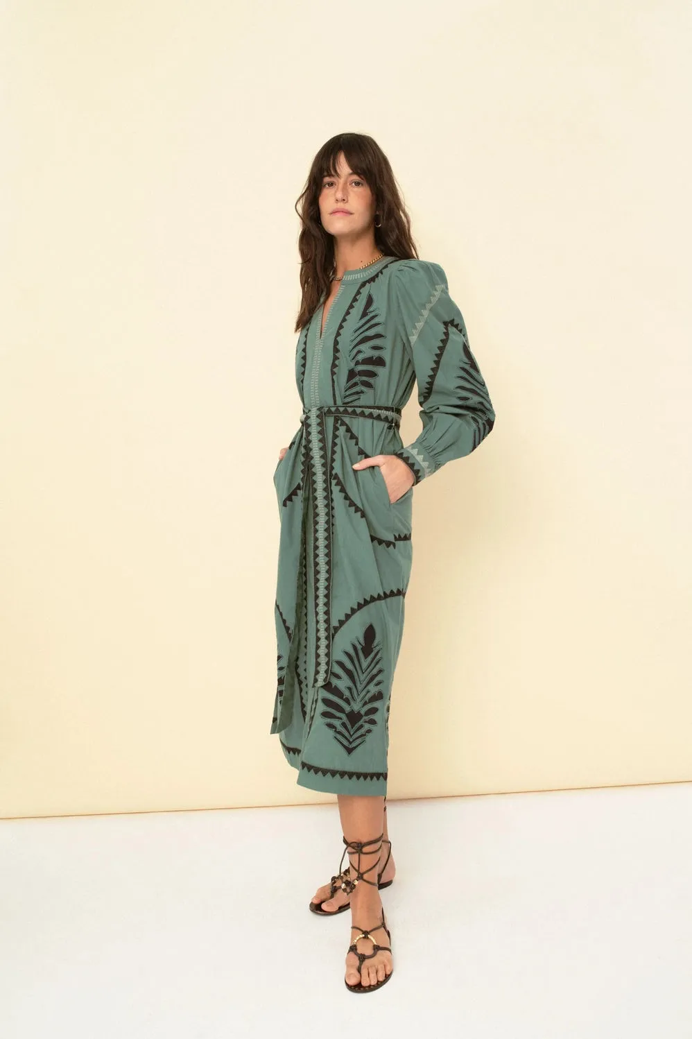 Sonmer Shop - Susan Dress (Green)