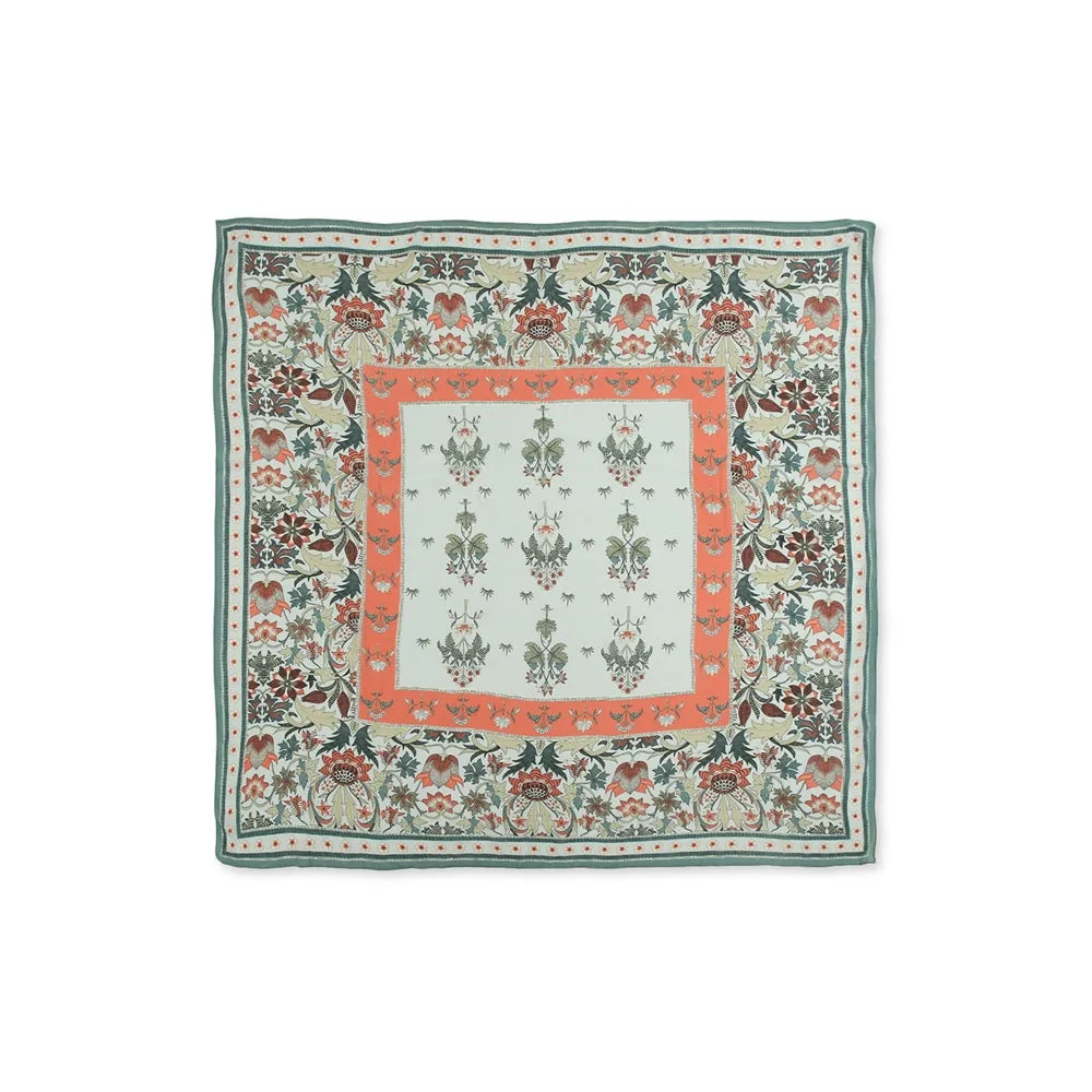 Soup by Sougat Paul Powered Bued Color Printed Stole