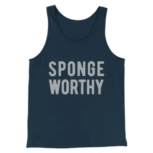 Sponge Worthy Men/Unisex Tank Top
