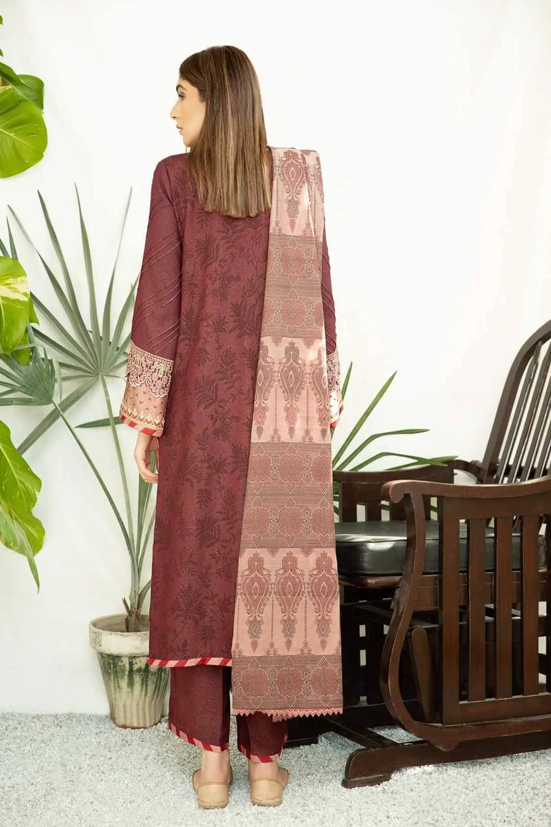 Spotted in Qalamkar Luxury Shawls Collection/KS-01