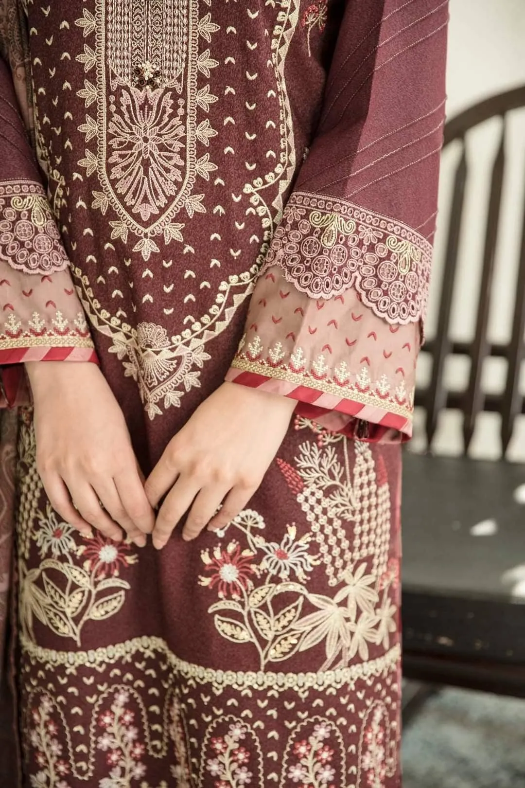 Spotted in Qalamkar Luxury Shawls Collection/KS-01