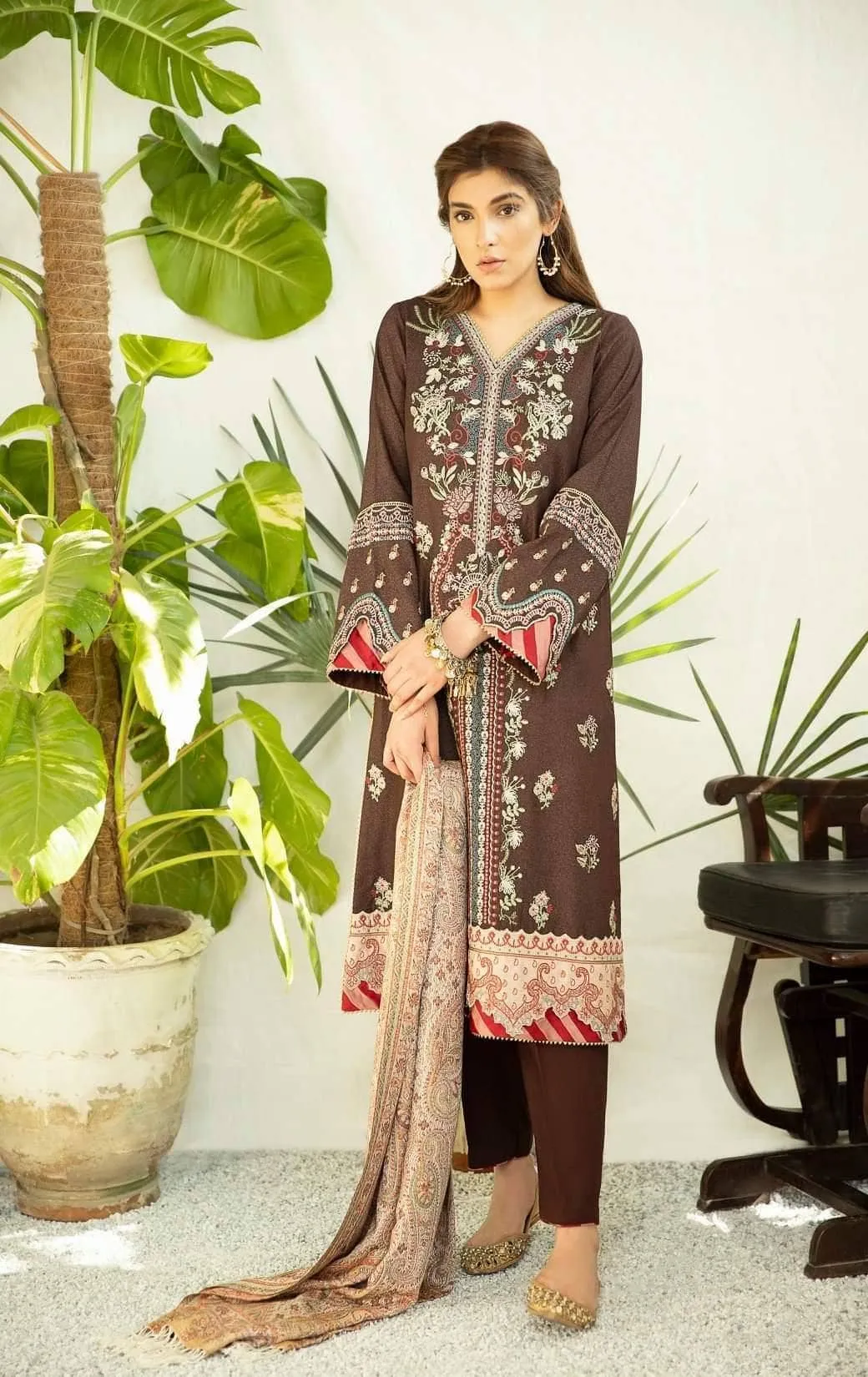 Spotted in Qalamkar Luxury Shawls Collection/KS-04