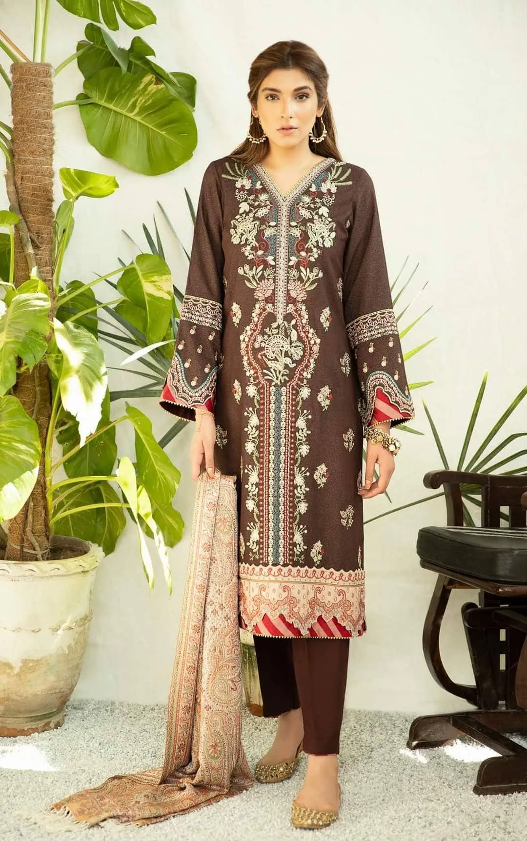 Spotted in Qalamkar Luxury Shawls Collection/KS-04
