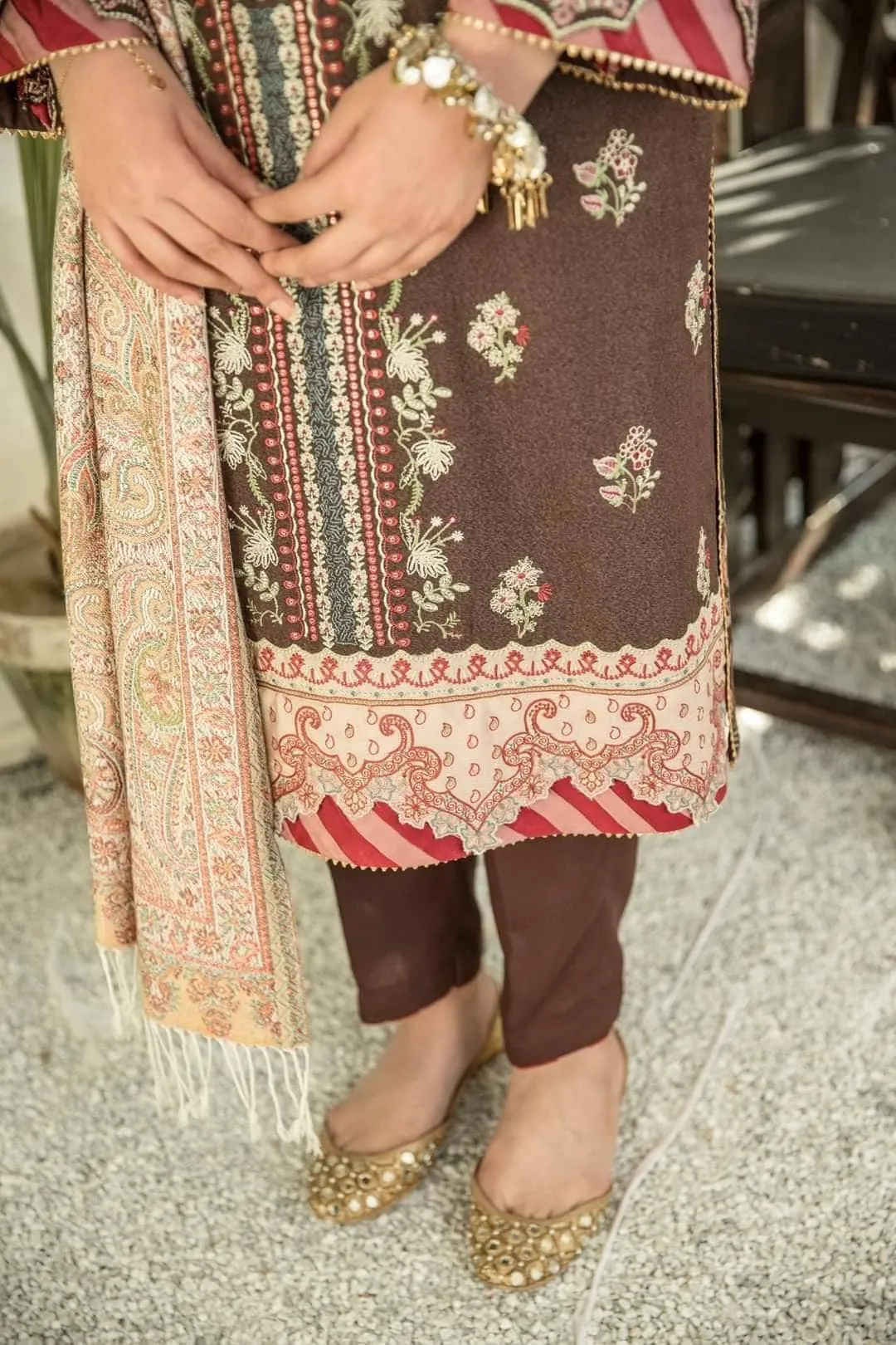 Spotted in Qalamkar Luxury Shawls Collection/KS-04