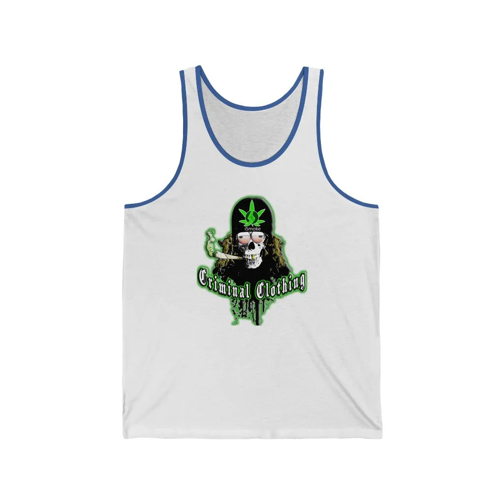 Stoner Skull 2 Tone Logo Tank