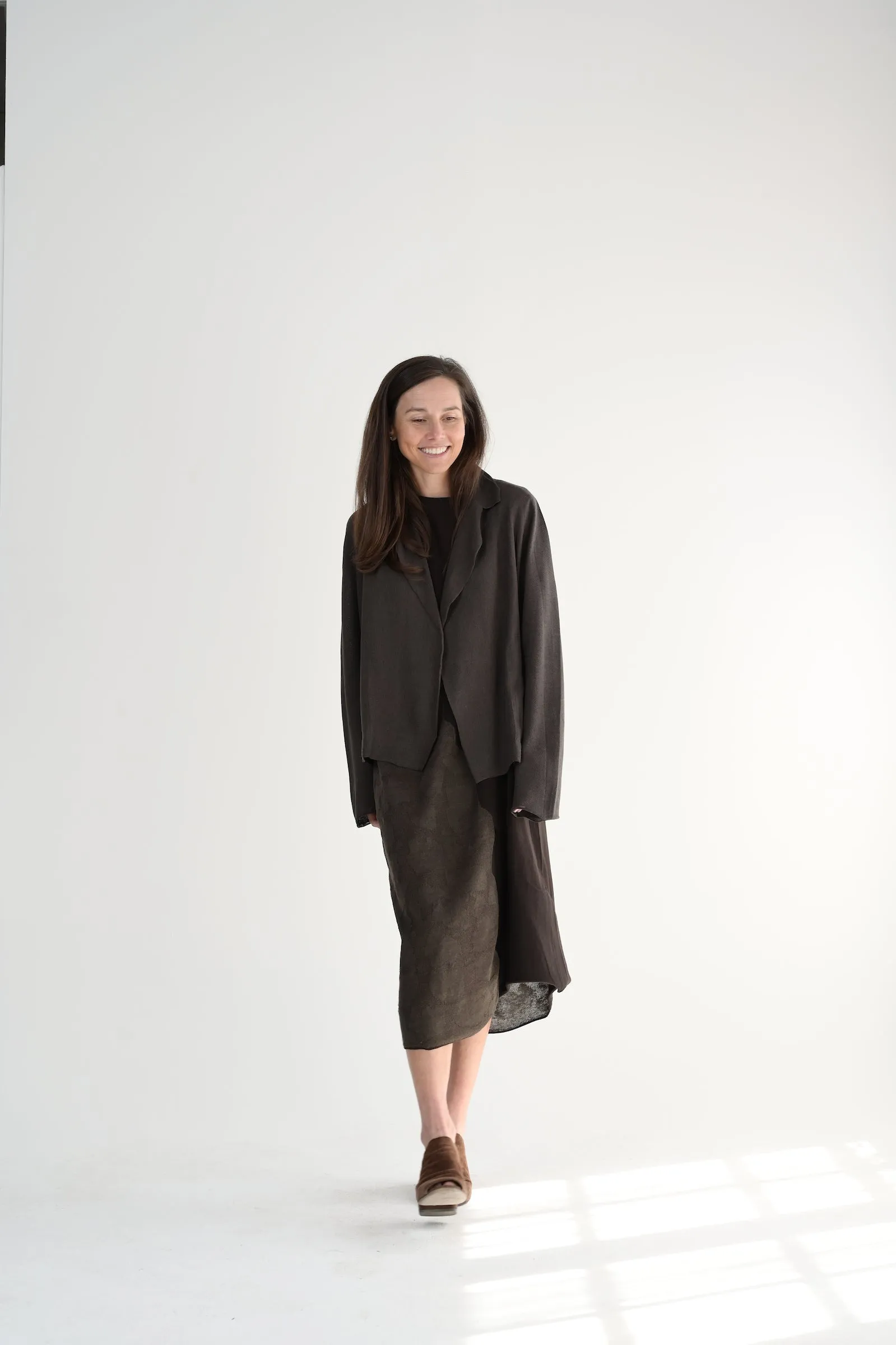 Striatum Sleeveless Dress in Moro