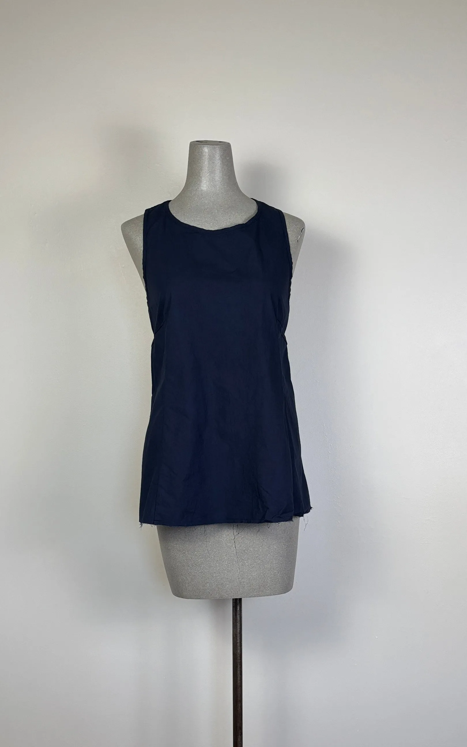 Sula  ~  Apron Blouse - Ebony