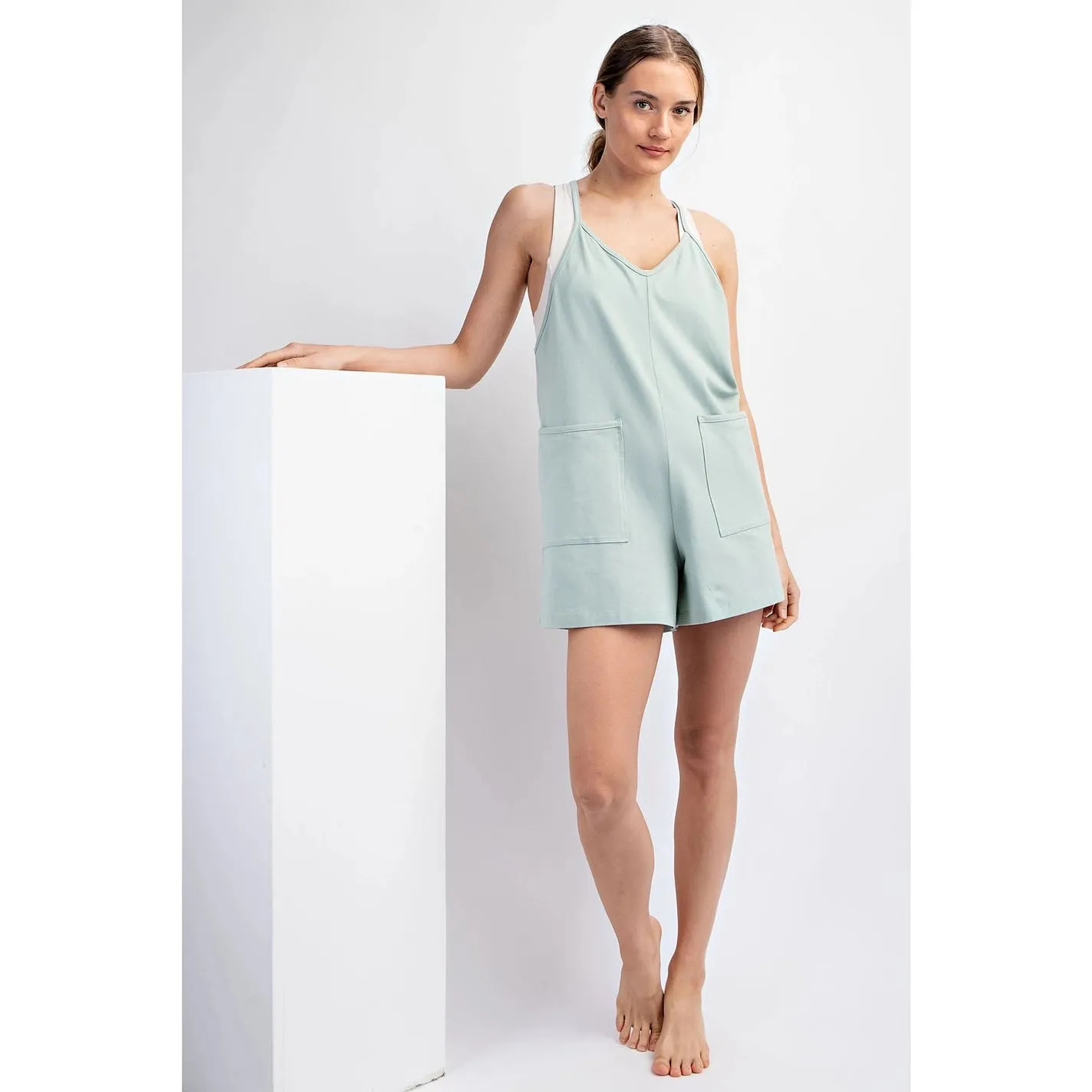 Sunny Days Cotton Romper