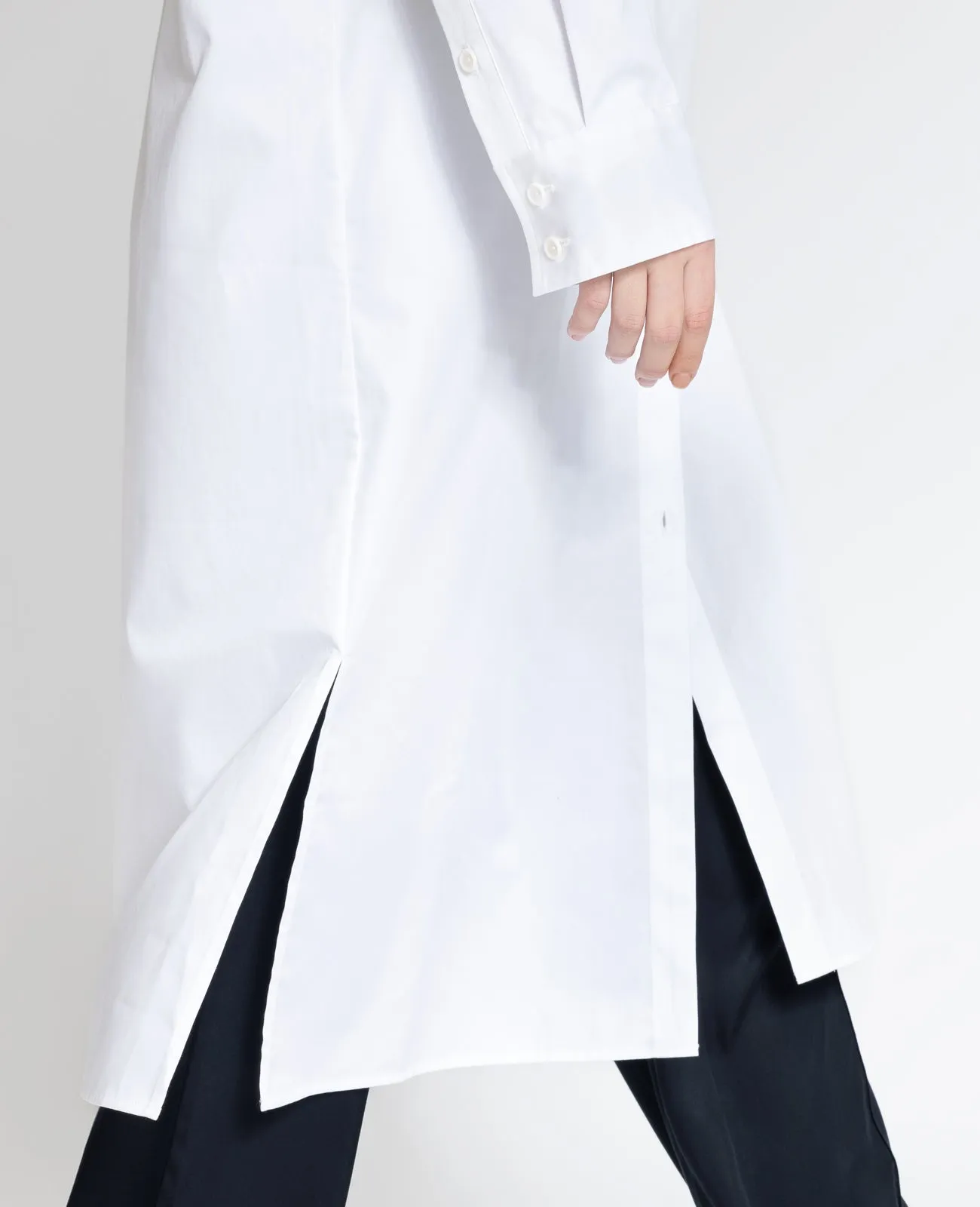 Supima Poplin Shirt Dress