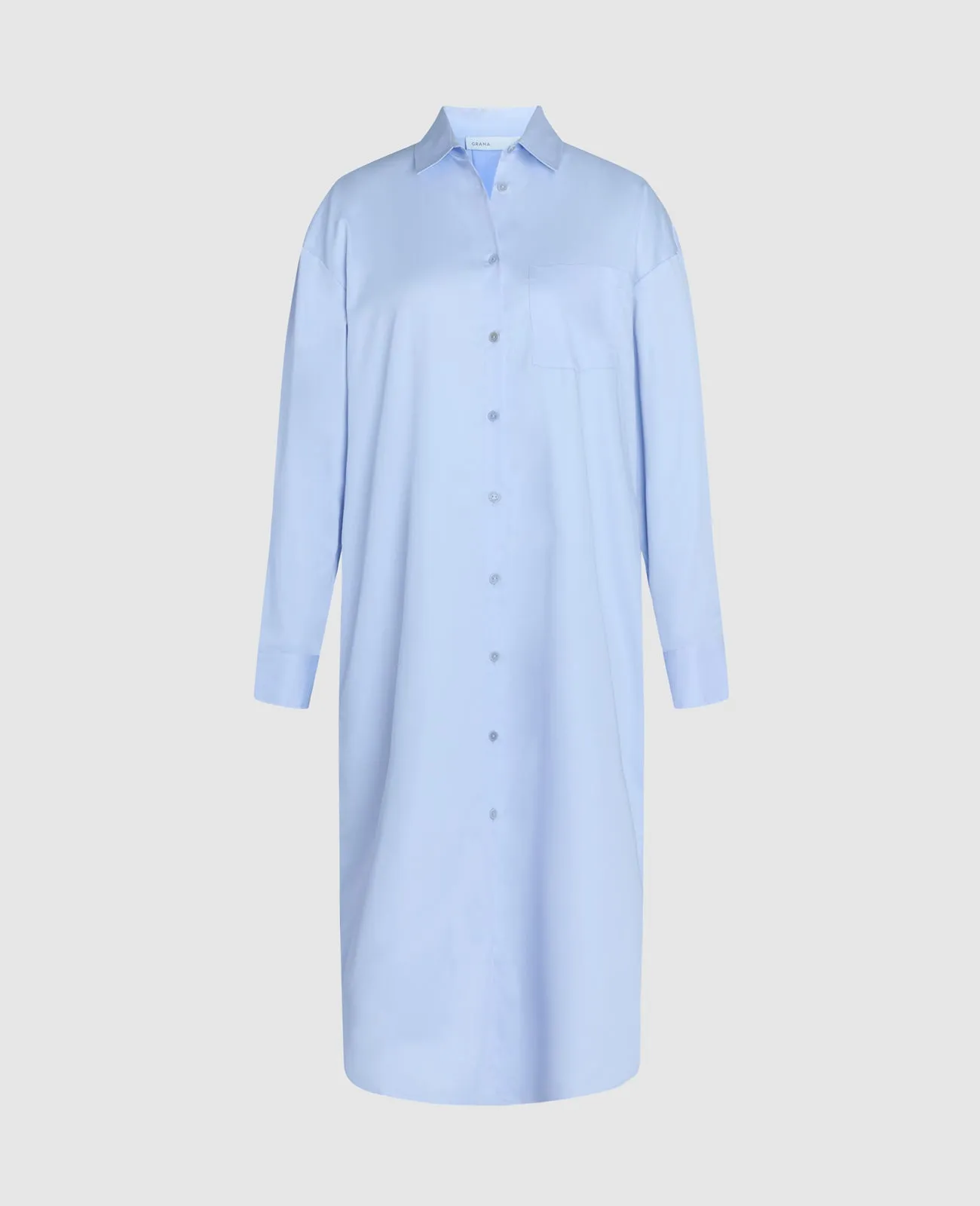 Supima Poplin Shirt Dress