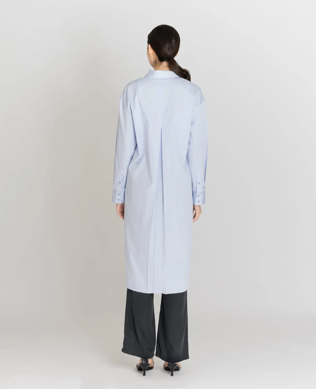 Supima Poplin Shirt Dress
