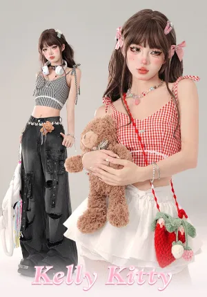 Sweet Strawberry Camisole Top