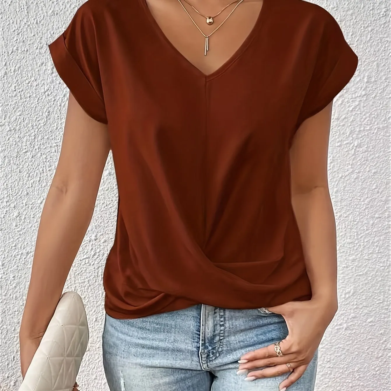 T-shirt - Cotton-Polyester Blend & Flexible Shape