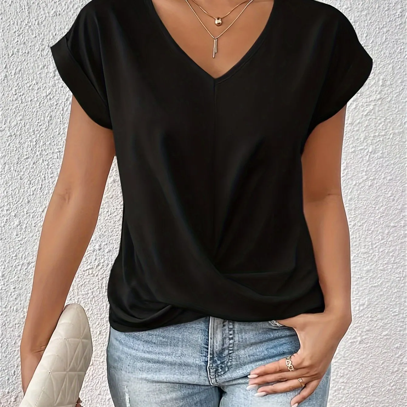 T-shirt - Cotton-Polyester Blend & Flexible Shape