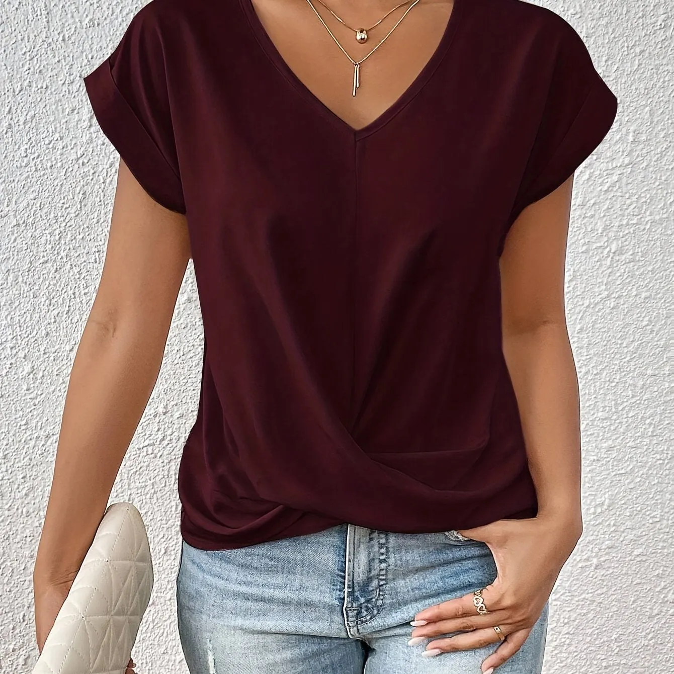T-shirt - Cotton-Polyester Blend & Flexible Shape