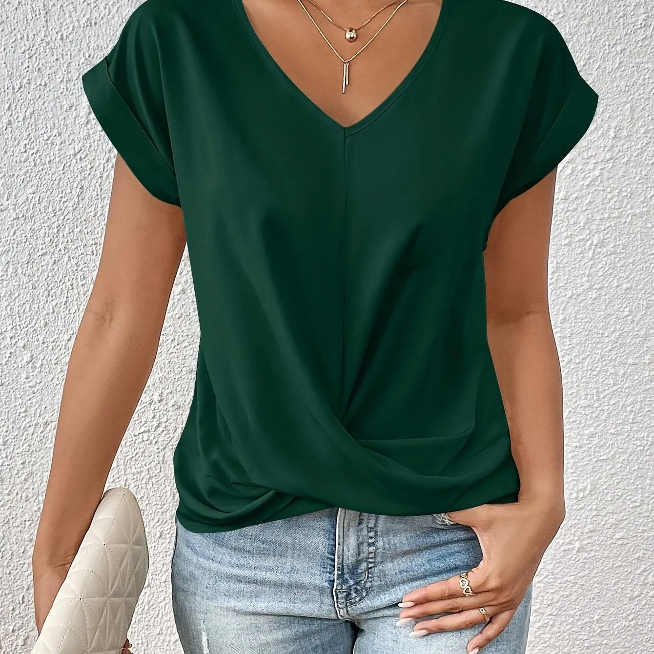 T-shirt - Cotton-Polyester Blend & Flexible Shape