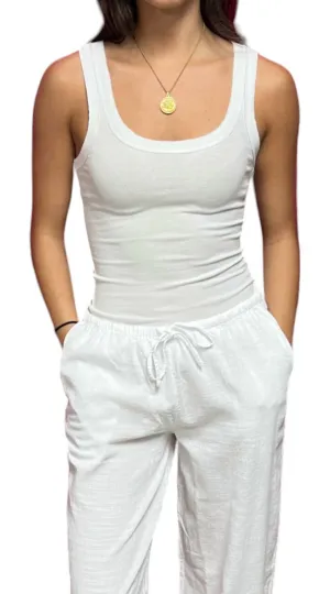 T2Love - Raw Edge Tank
