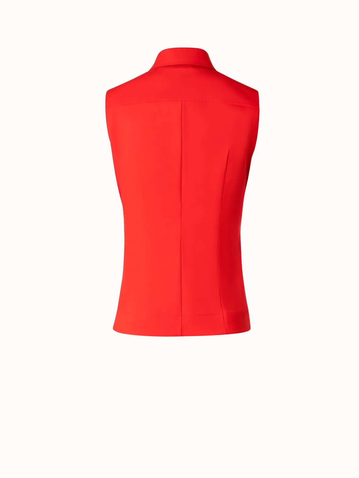 Tailored Cotton Stretch Poplin Blouse
