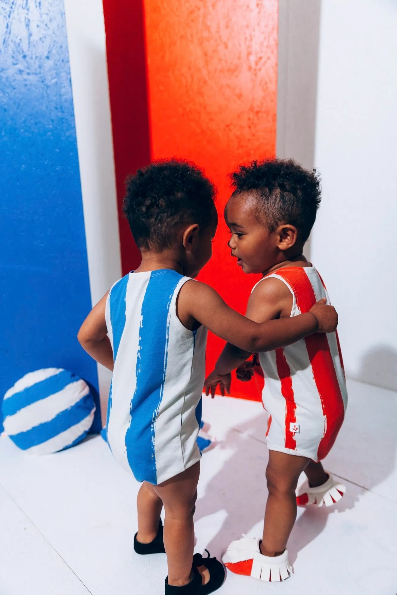 Tank Body // blue stripes XL // 3-6m // LAST ONE