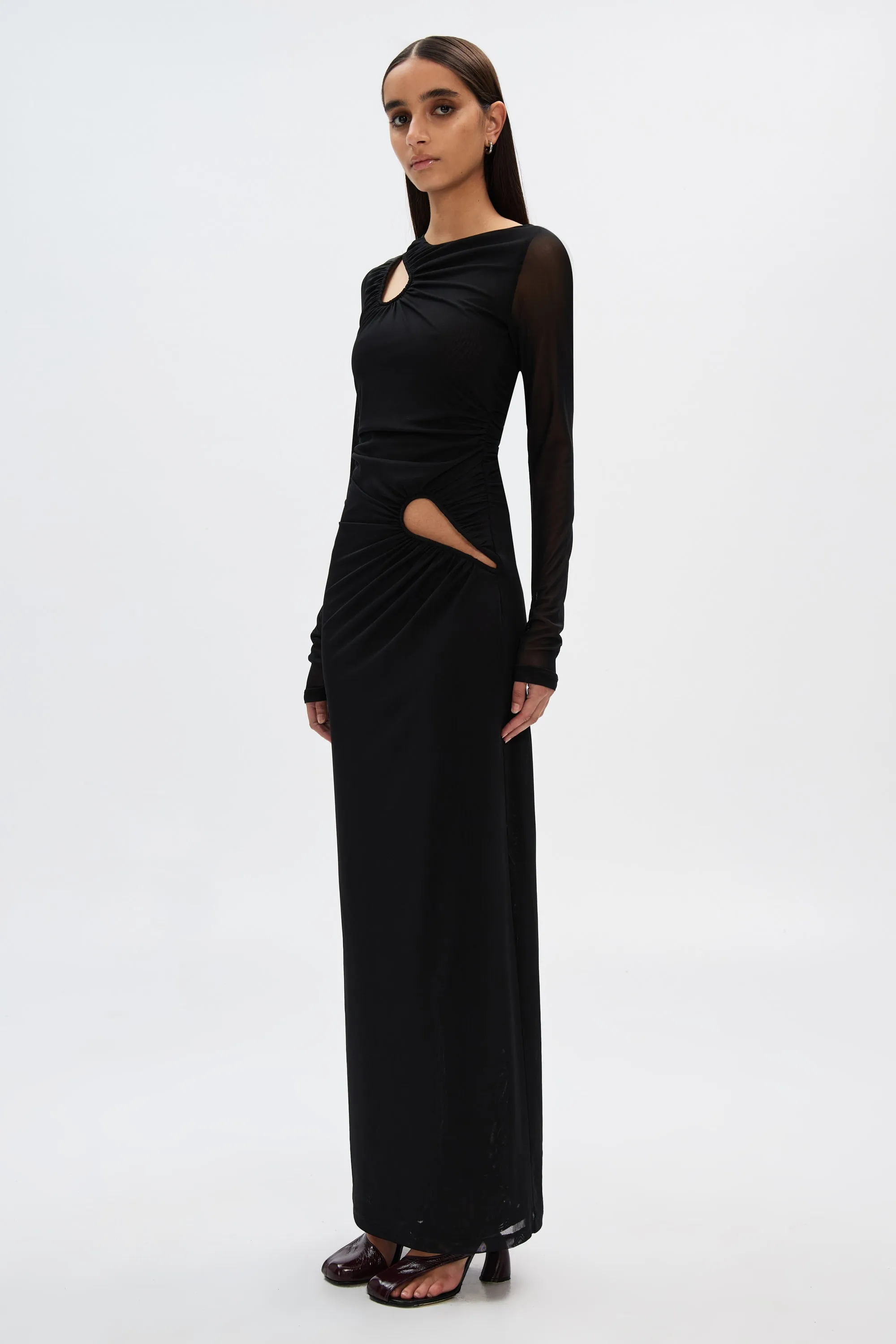THE 'KALLIE' MESH DRESS