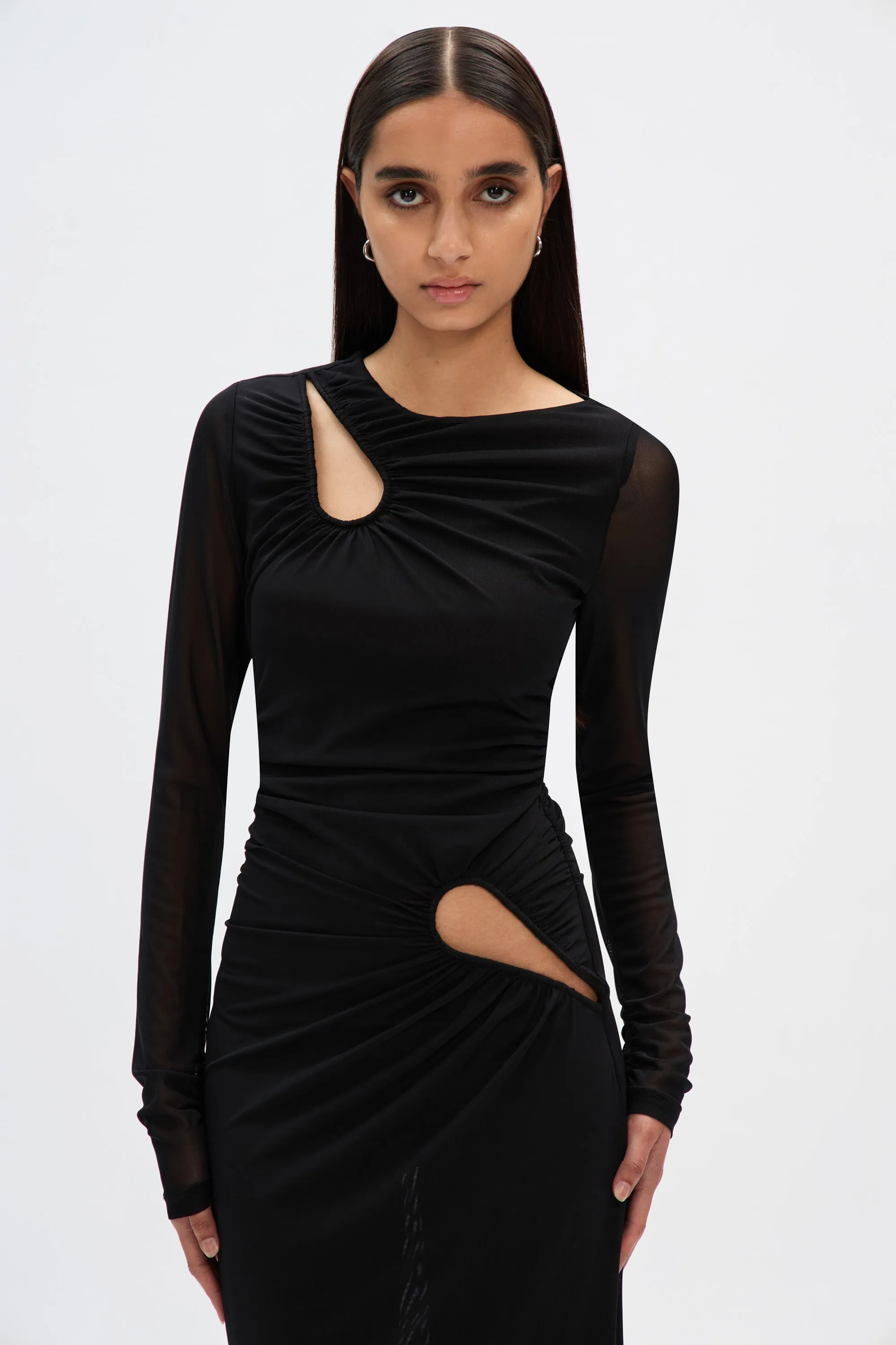 THE 'KALLIE' MESH DRESS