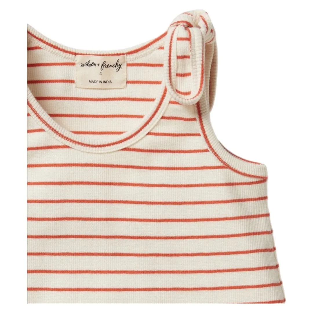 Tie Singlet - Petit Rouge