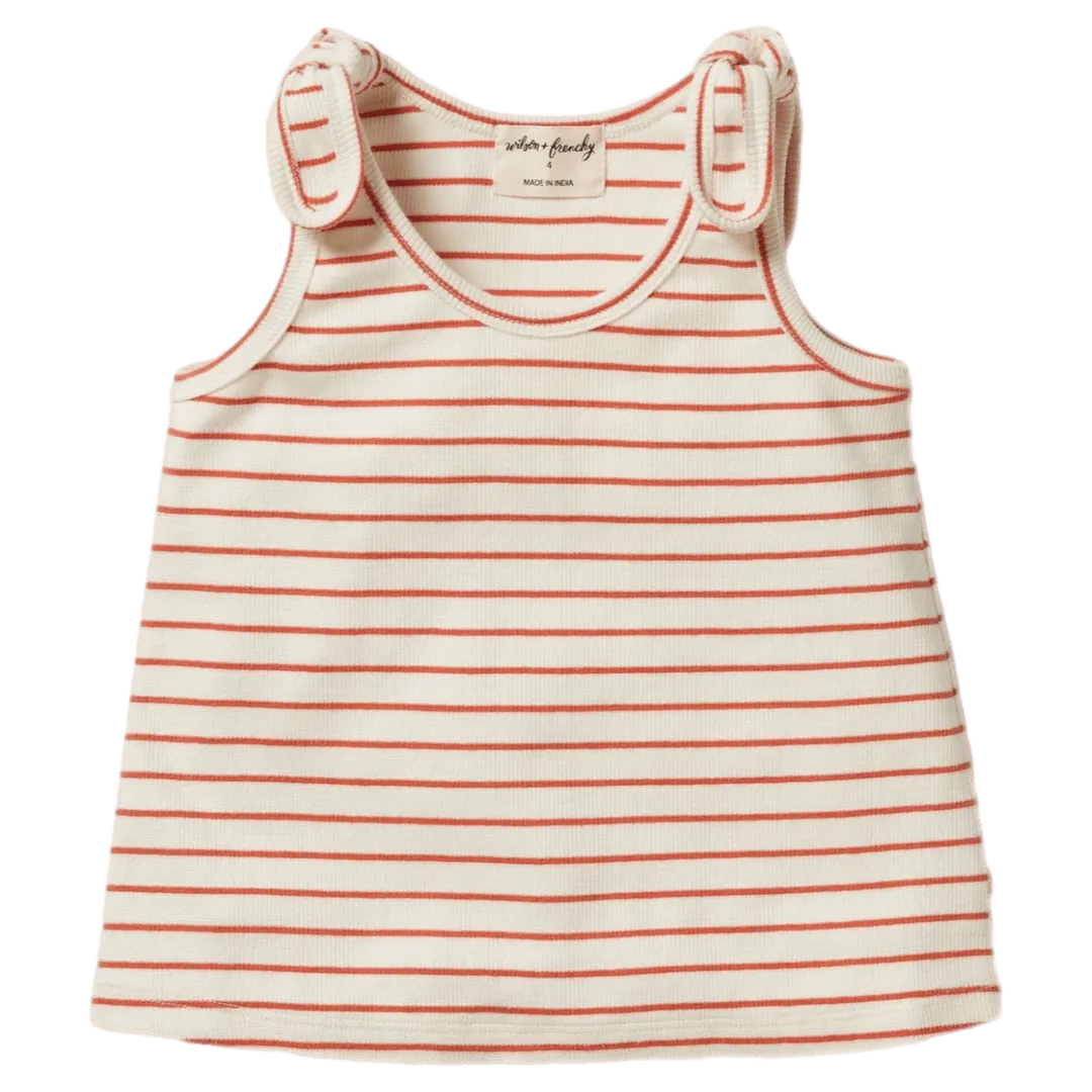 Tie Singlet - Petit Rouge