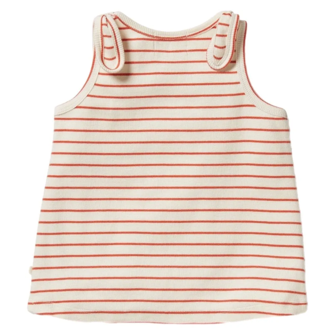 Tie Singlet - Petit Rouge