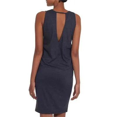 Trendy Sleeveless Graphite Dress