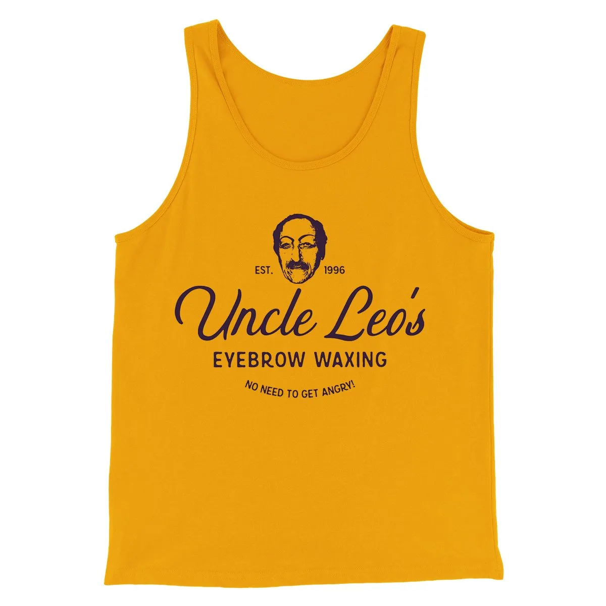 Uncle Leo's Eyebrow Waxing Men/Unisex Tank Top