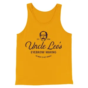 Uncle Leo's Eyebrow Waxing Men/Unisex Tank Top