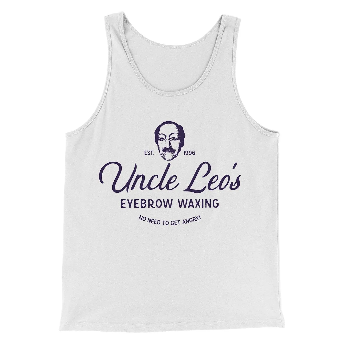 Uncle Leo's Eyebrow Waxing Men/Unisex Tank Top