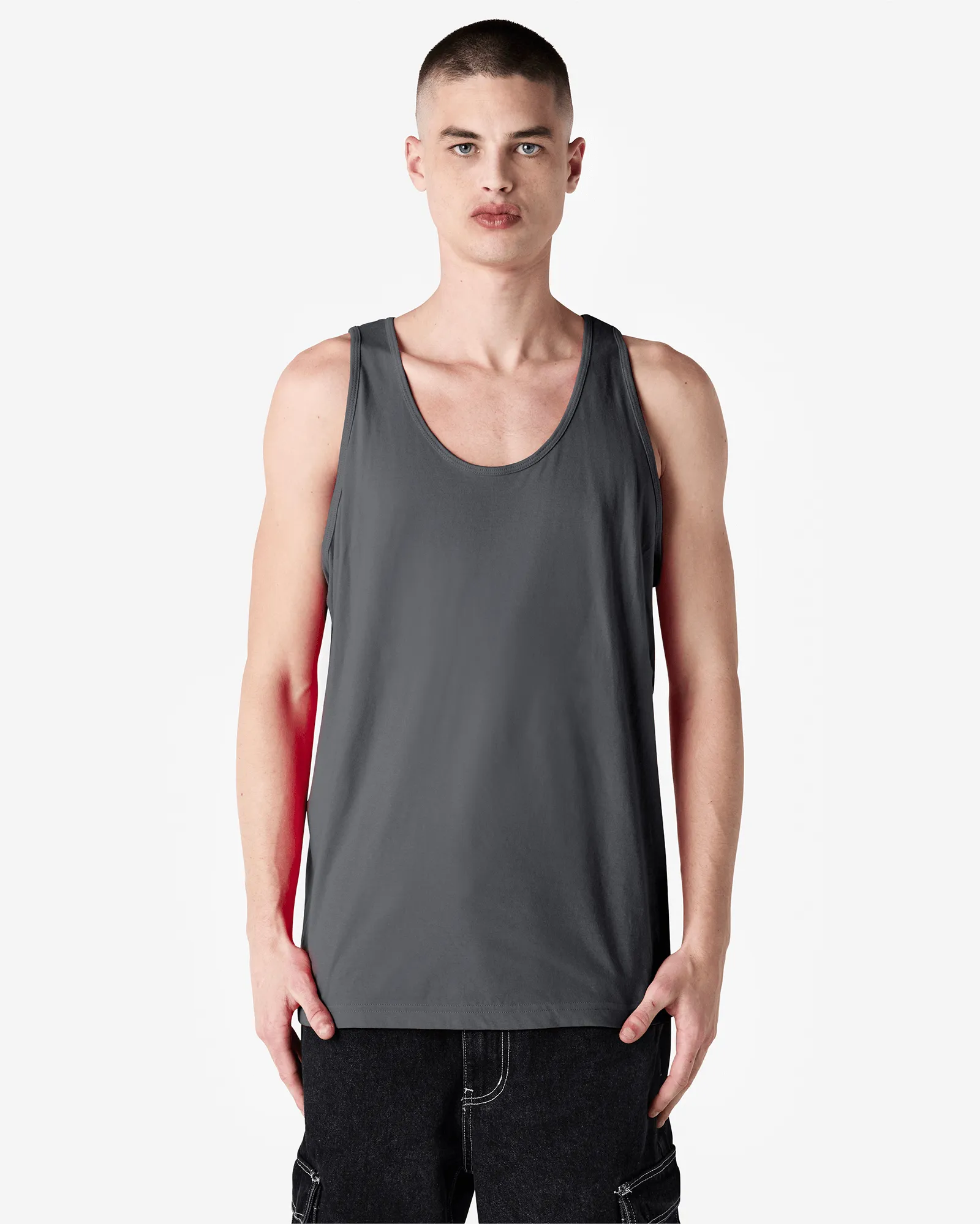 Unisex Fine Jersey Cotton Tank Top