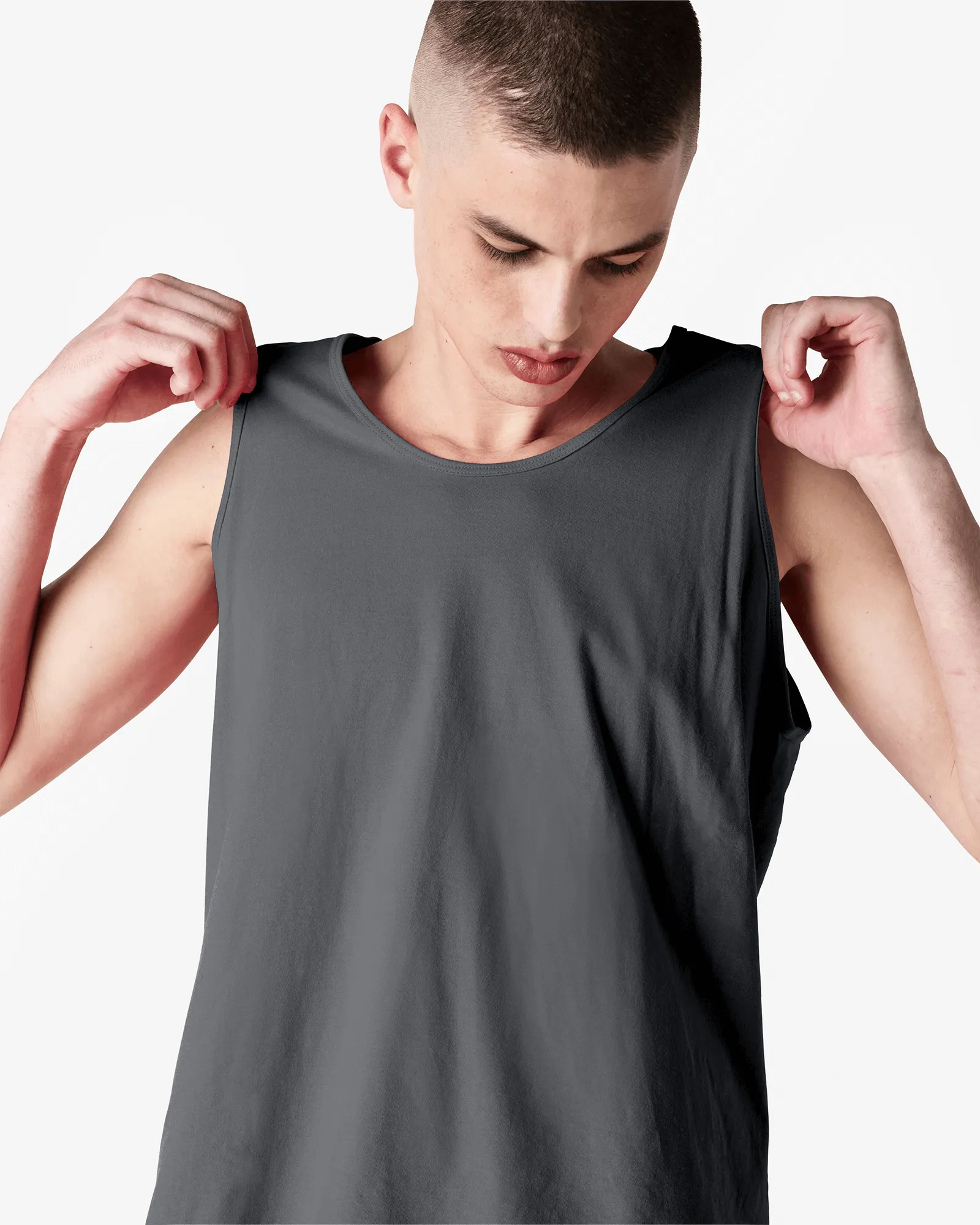 Unisex Fine Jersey Cotton Tank Top