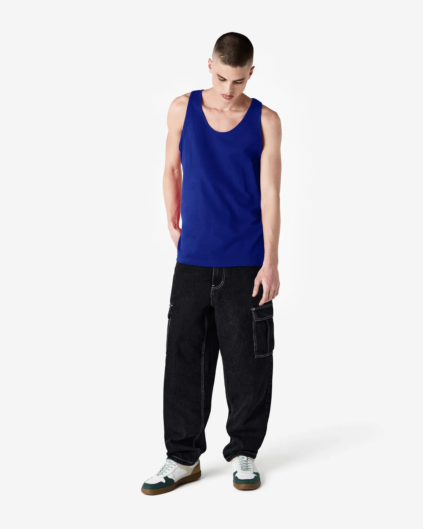 Unisex Fine Jersey Cotton Tank Top