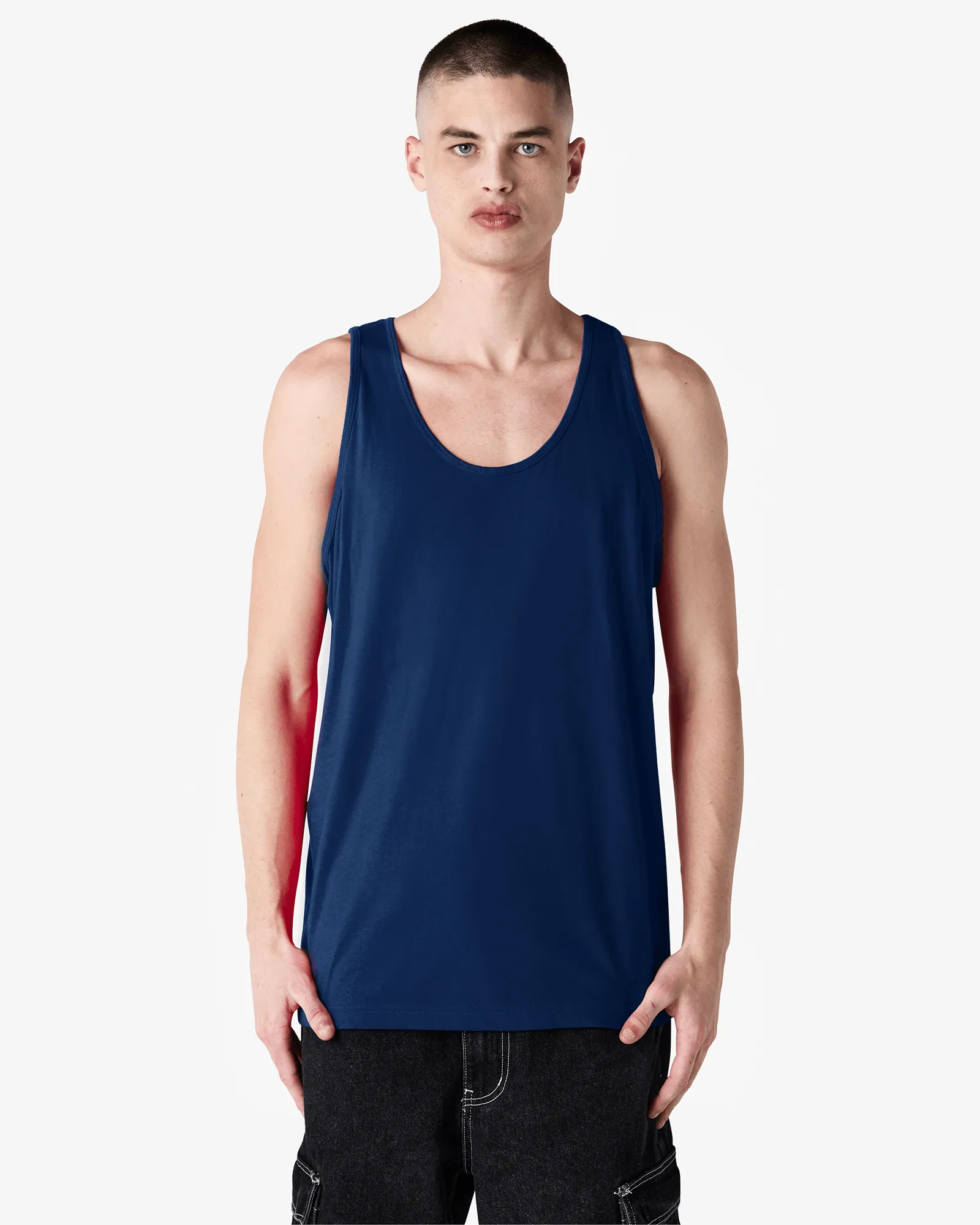 Unisex Fine Jersey Cotton Tank Top