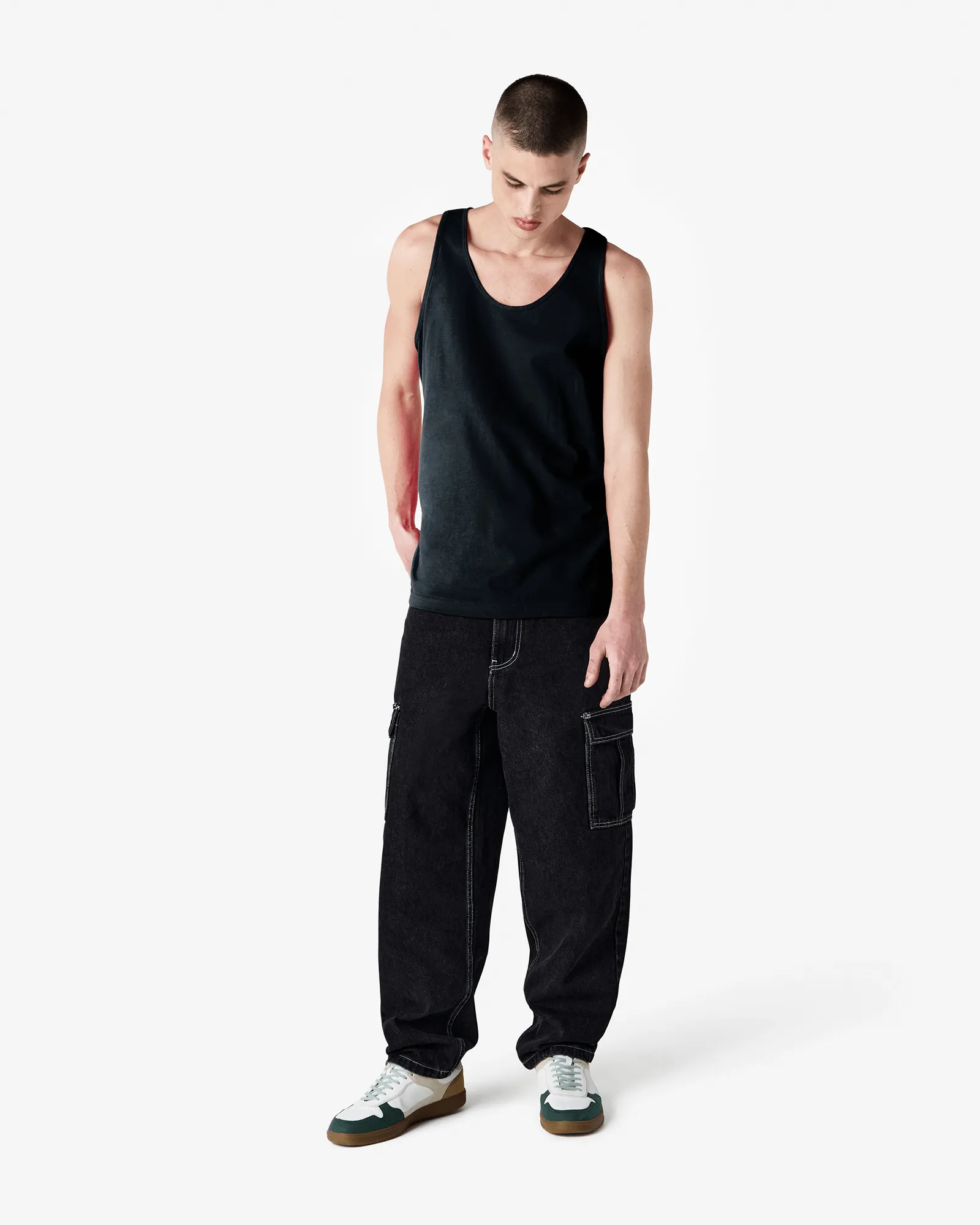 Unisex Fine Jersey Cotton Tank Top