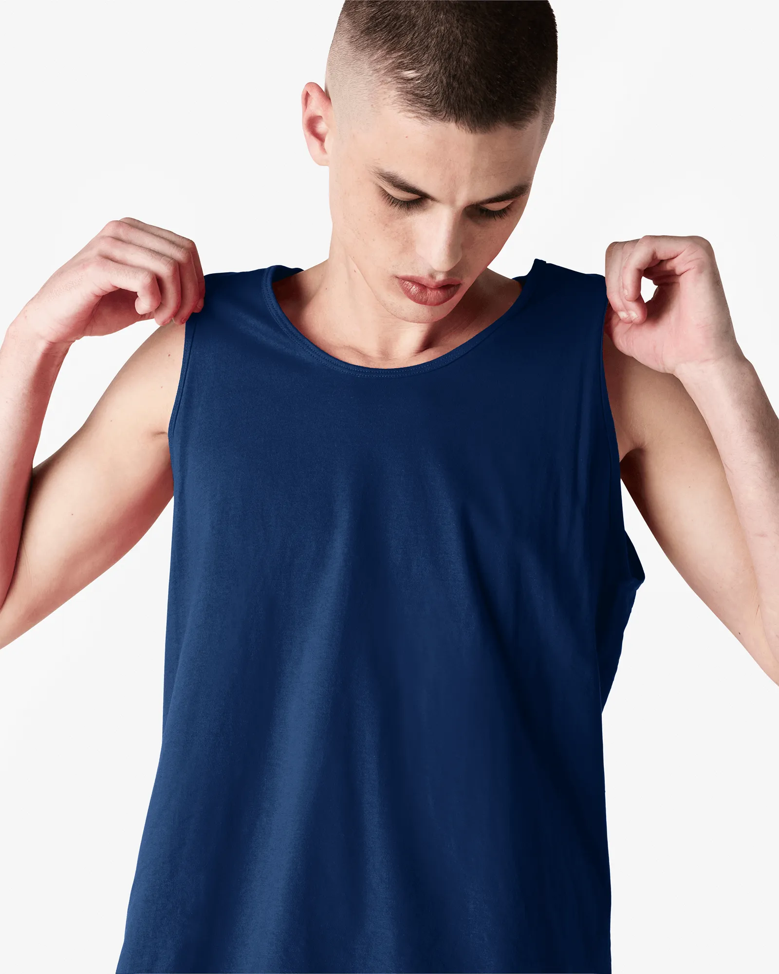Unisex Fine Jersey Cotton Tank Top