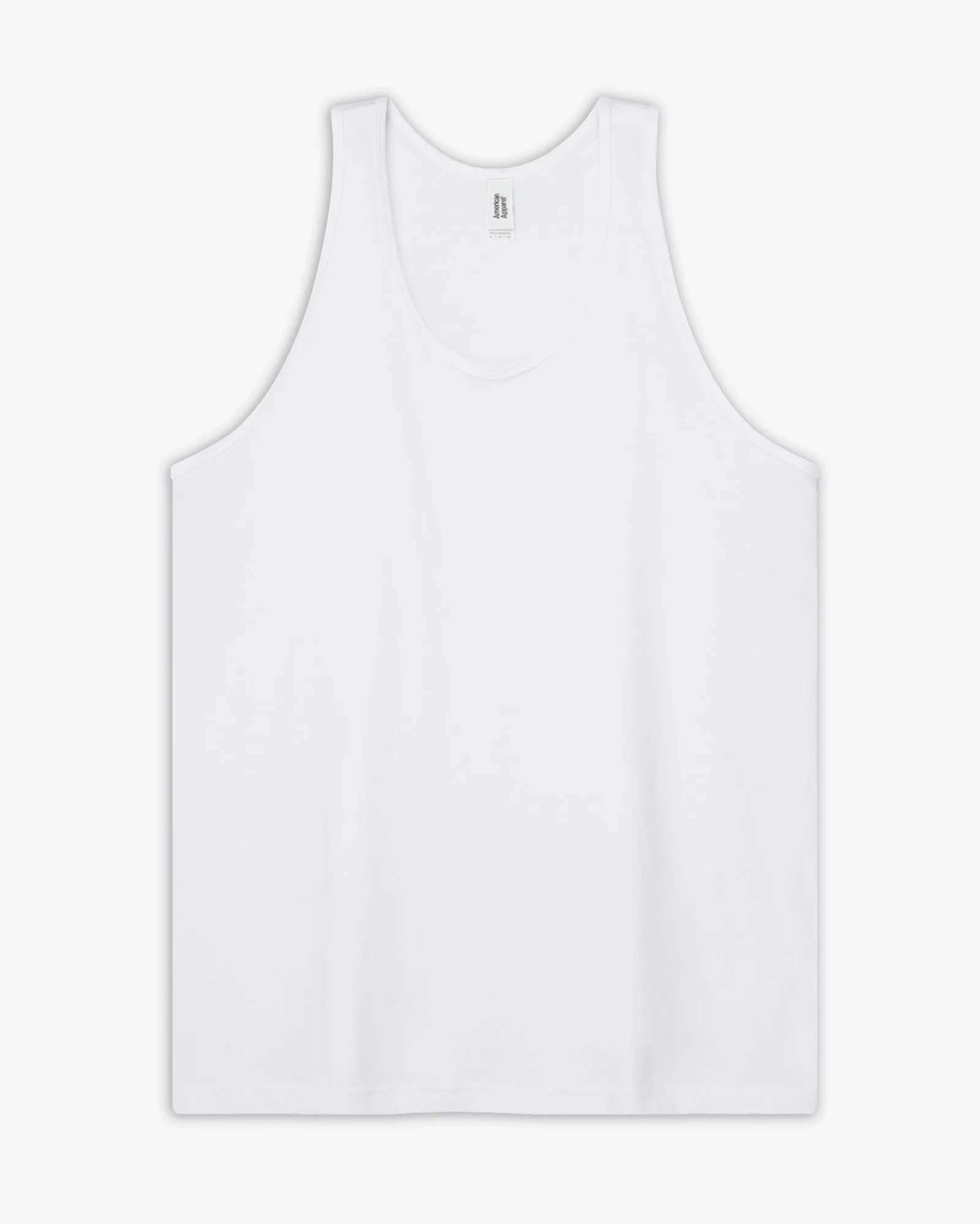 Unisex Fine Jersey Cotton Tank Top