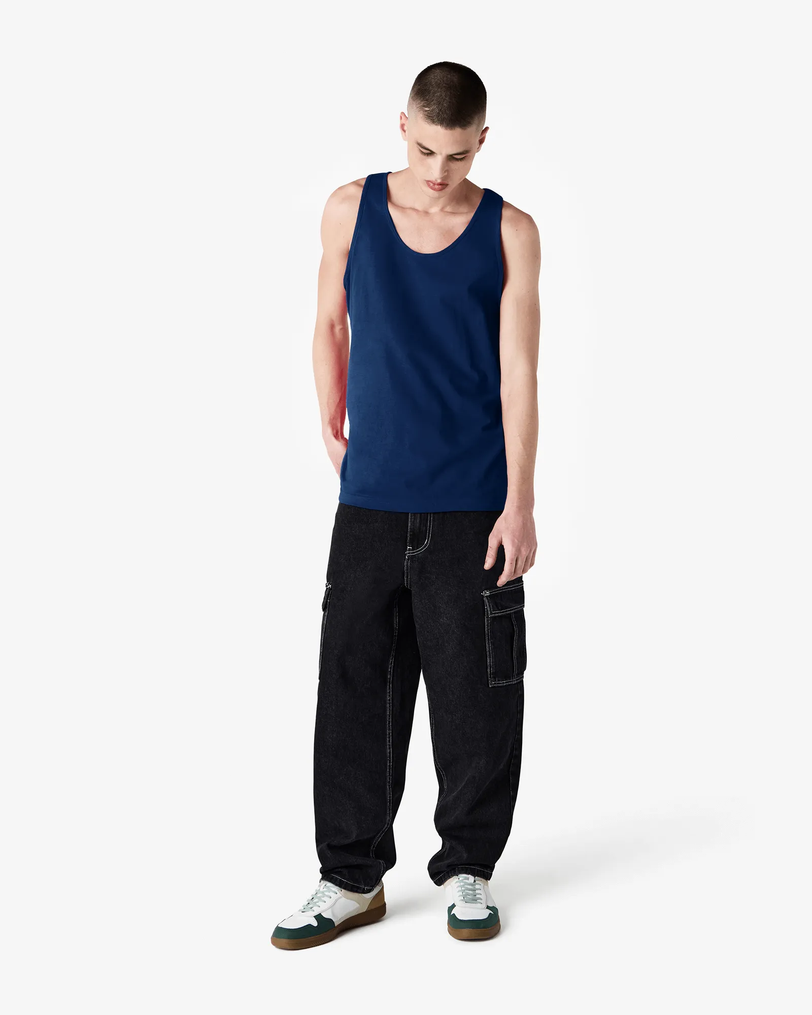 Unisex Fine Jersey Cotton Tank Top