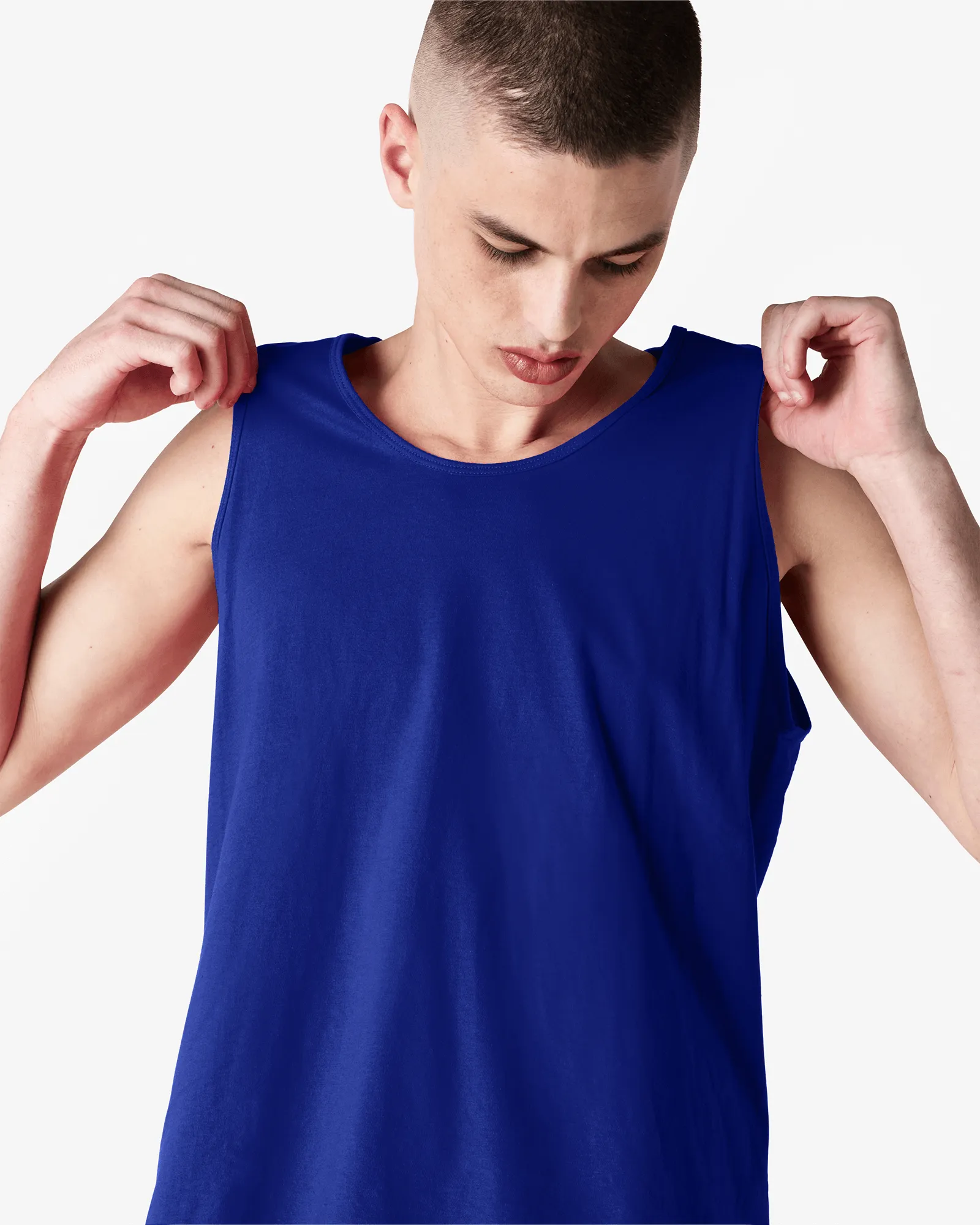 Unisex Fine Jersey Cotton Tank Top
