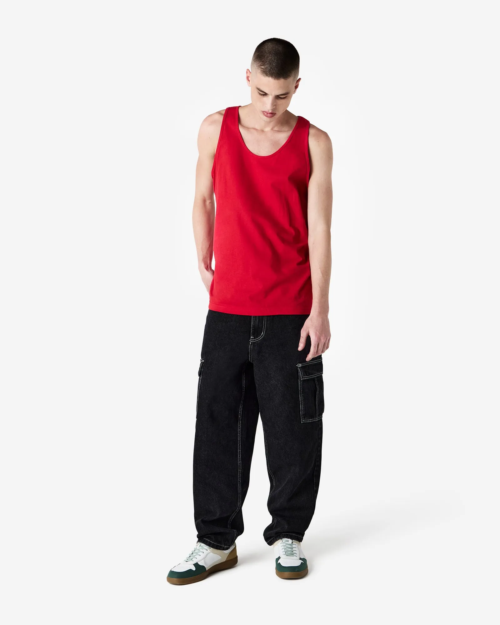 Unisex Fine Jersey Cotton Tank Top