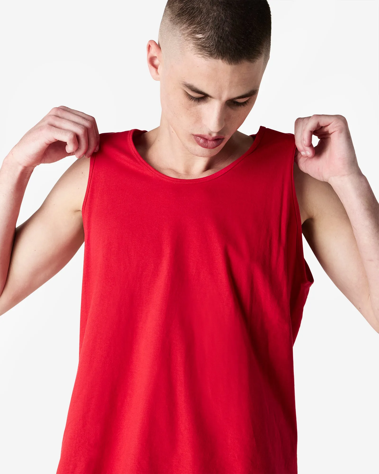 Unisex Fine Jersey Cotton Tank Top