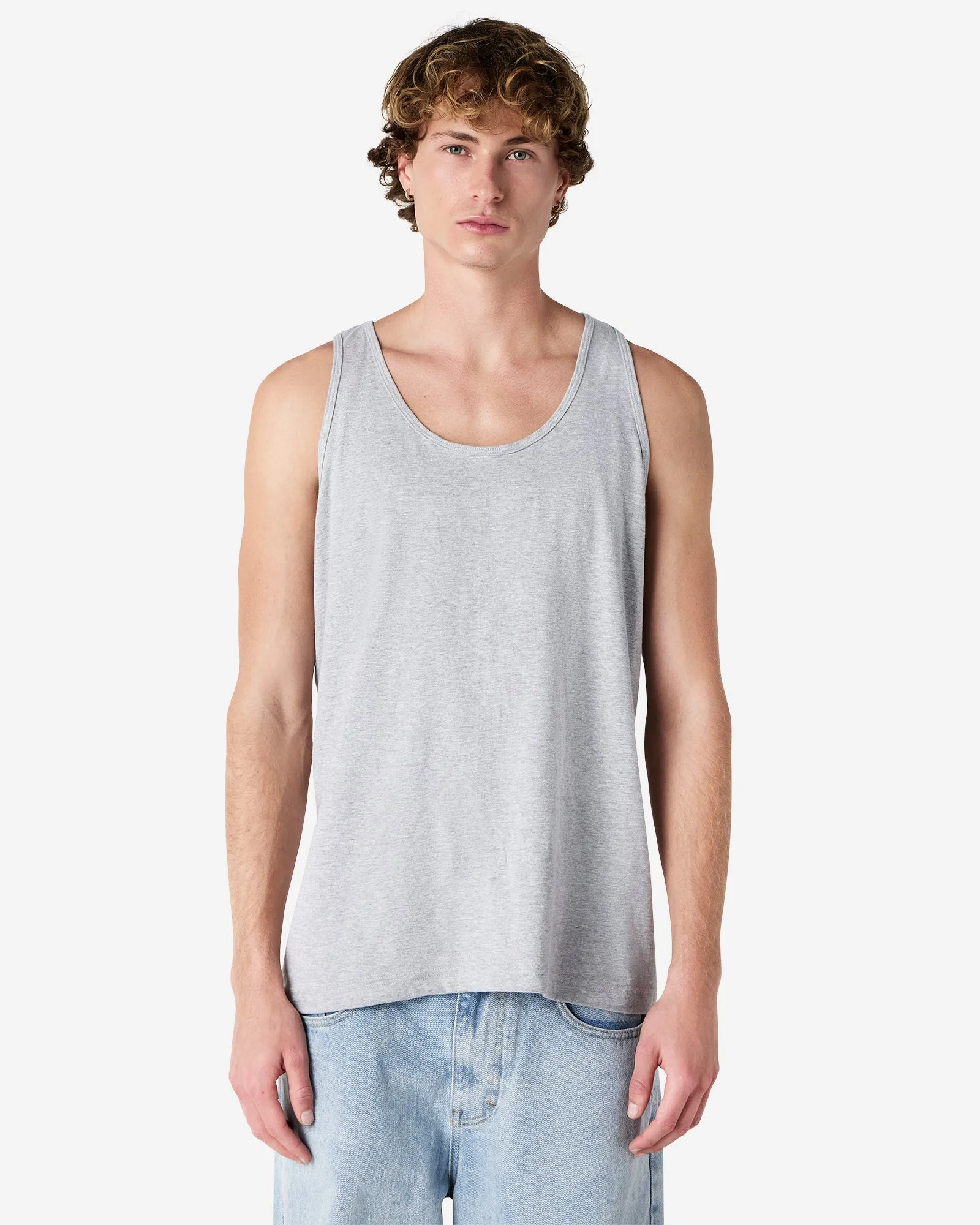 Unisex Fine Jersey Cotton Tank Top