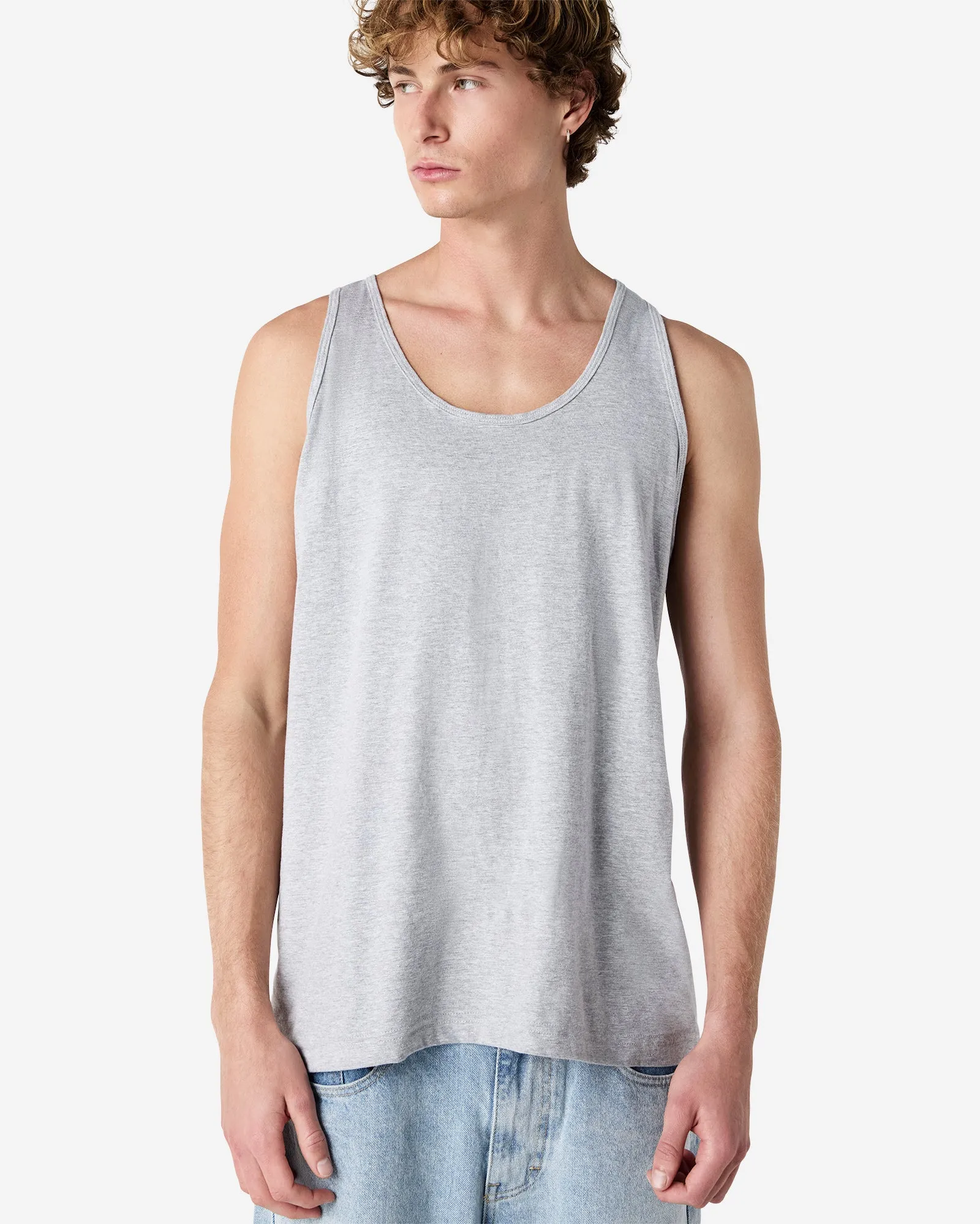 Unisex Fine Jersey Cotton Tank Top