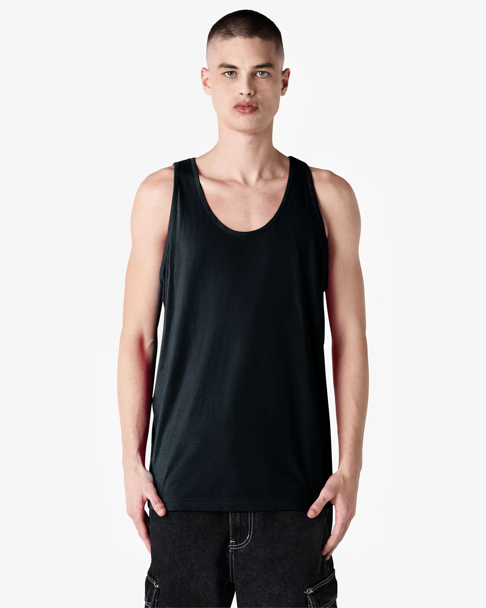 Unisex Fine Jersey Cotton Tank Top