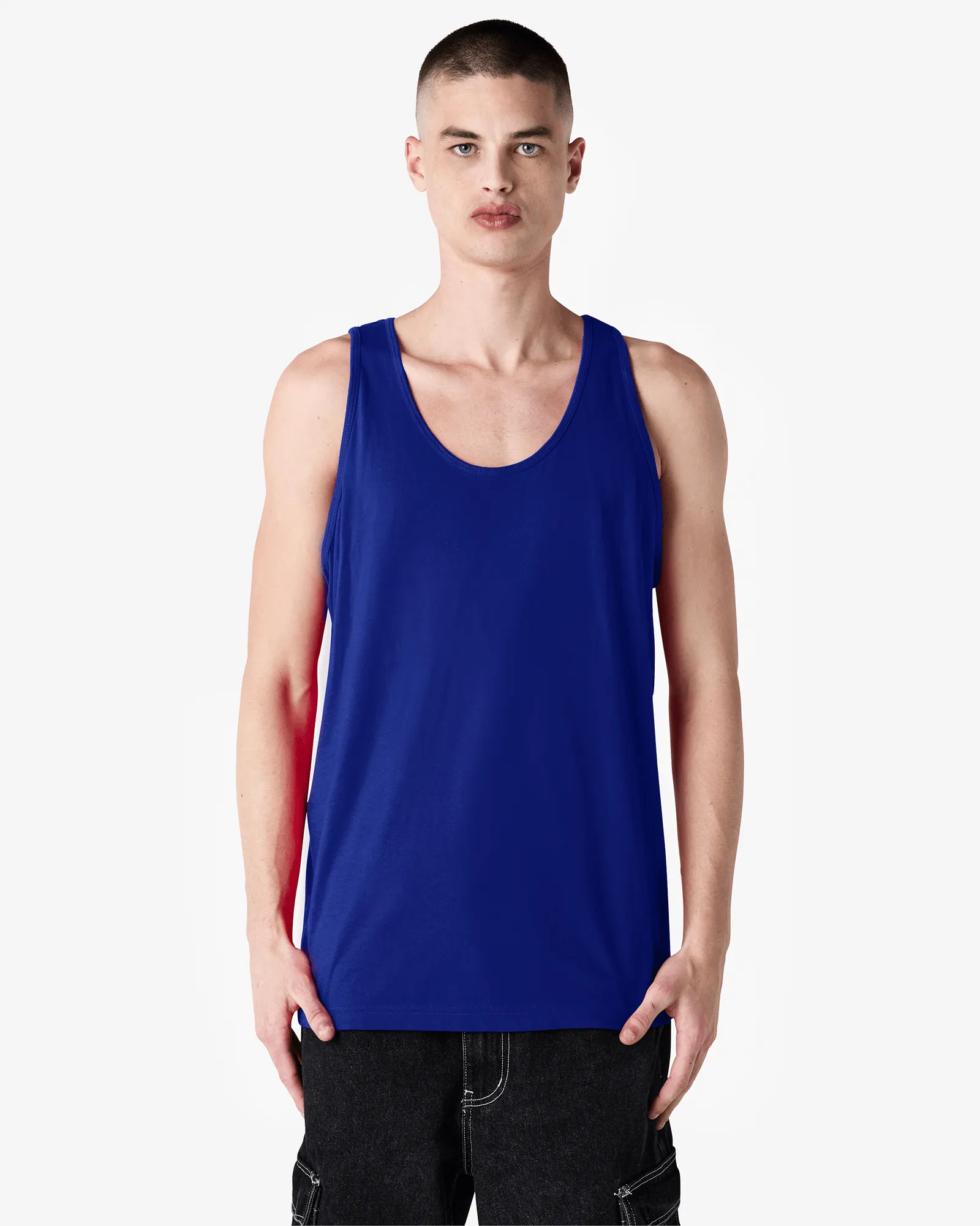 Unisex Fine Jersey Cotton Tank Top